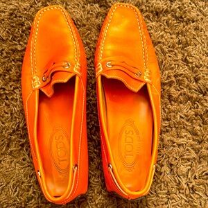 Tods Orange 🍊 Loafers